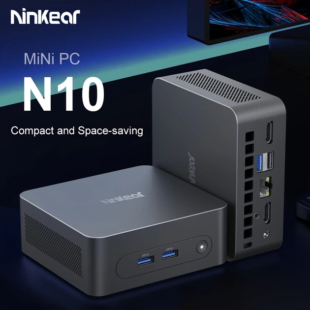 Мини-ПК Ninkear N10 / Intel N100 / 16GB RAM / 512GB SSD / Win 11 Pro - изображение 2