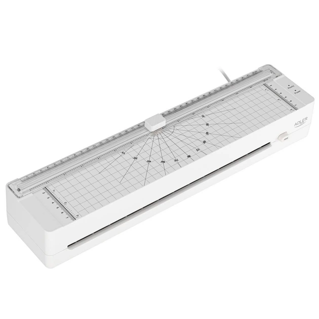 Ламінатор Adler AD 1042 white - зображення 4