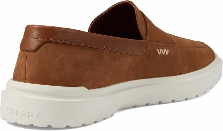 Мужские мокасины Sperry 47р., коричневые, 31 см - изображение 2