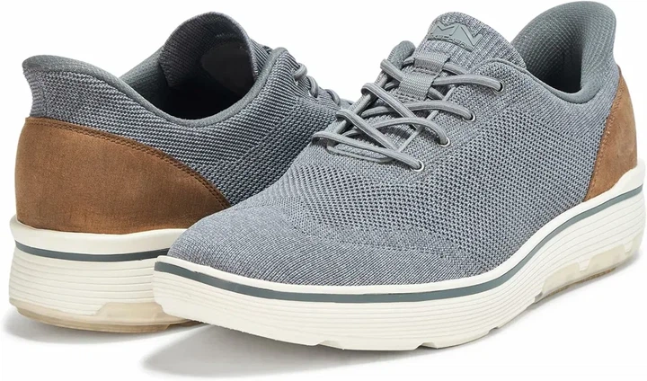 Кроссовки мужские Skechers Mark Nelson 48р, серые - изображение 3