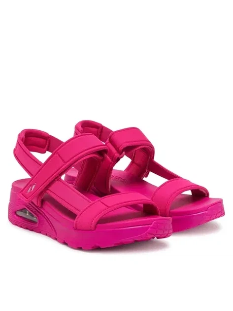 Женские босоножки Skechers 41.5р., розовые, 28 см - изображение 3