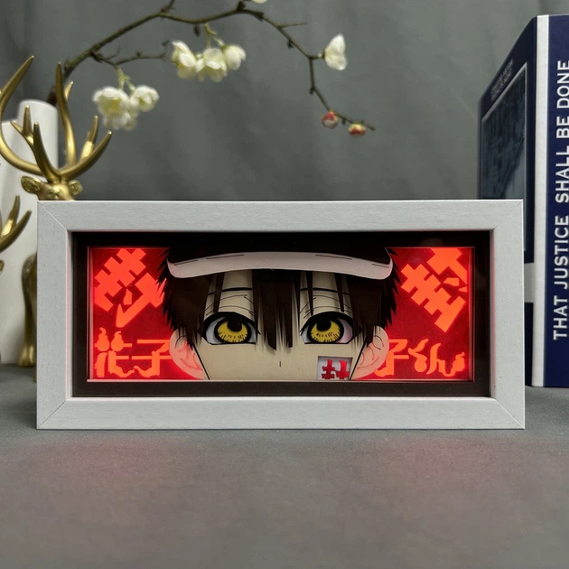 Многослойный Ночник лампа аниме Ханако Кун светильник Jibaku Shounen Hanako-kun RGB - изображение 3