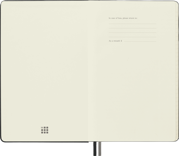 Notes Moleskine Classic Czarny w linie 13 x 21 cm 400 stron (8058647628004) - obraz 3