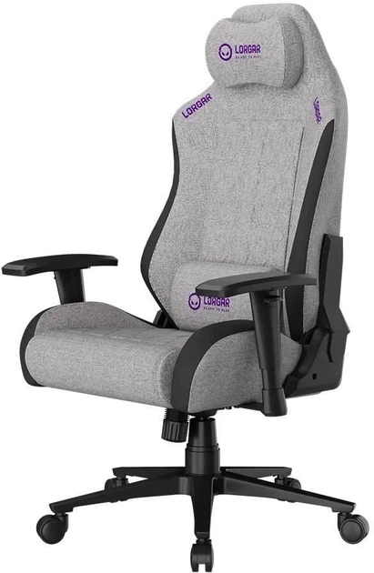 Игровое кресло Lorgar CHA41 Premium Anti-Stain Fabric Grey (LRG-CHA41-GY) - Фото 3 Игровое кресло Lorgar CHA41 Premium Anti-Stain Fabric Grey (LRG-CHA41-GY) - изображение 3