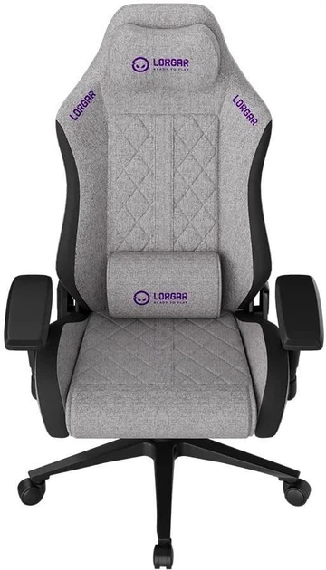 Игровое кресло Lorgar CHA41 Premium Anti-Stain Fabric Grey (LRG-CHA41-GY) - Фото 4 Игровое кресло Lorgar CHA41 Premium Anti-Stain Fabric Grey (LRG-CHA41-GY) - изображение 4