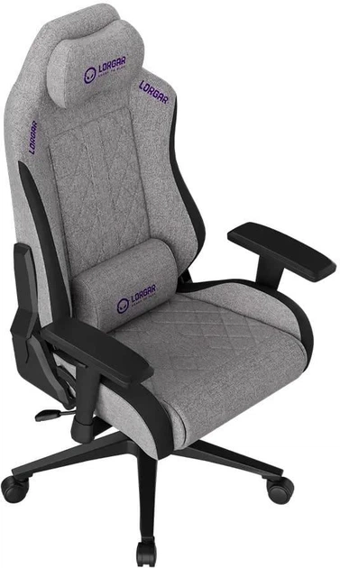 Игровое кресло Lorgar CHA41 Premium Anti-Stain Fabric Grey (LRG-CHA41-GY) - Фото 7 Игровое кресло Lorgar CHA41 Premium Anti-Stain Fabric Grey (LRG-CHA41-GY) - изображение 7