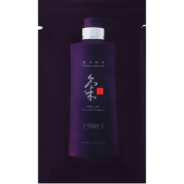 Шампунь Daeng Gi Meo Ri Ki Gold Premium Shampoo з екстрактом хризантеми 7 мл - Фото 1 Шампунь Daeng Gi Meo Ri Ki Gold Premium Shampoo з екстрактом хризантеми 7 мл - зображення 1