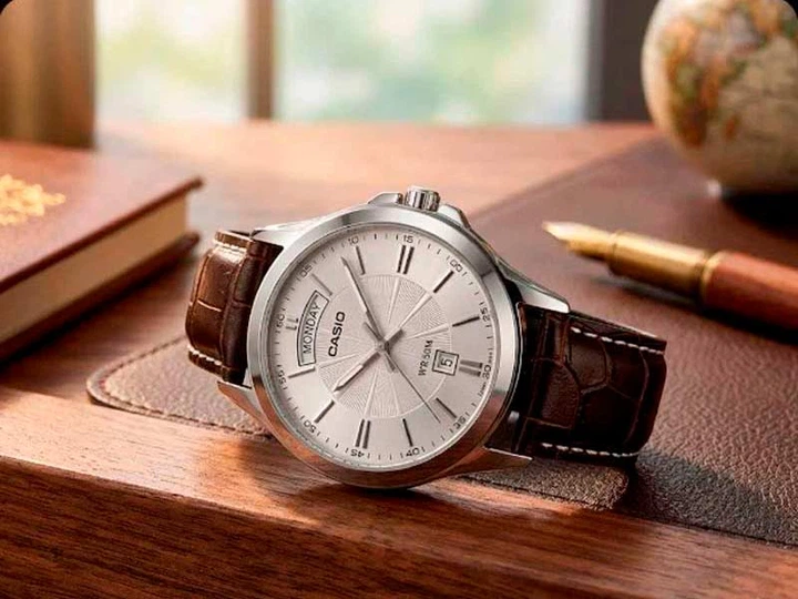 Чоловічі наручні годинники Casio MTP-1381L-7A - изображение 5