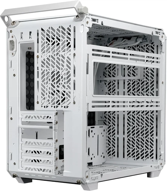Корпус Cooler Master Qube 500 Flatpack / Без БП / EATX / USB Type-C / Стекло / Белый (101647104) - изображение 5