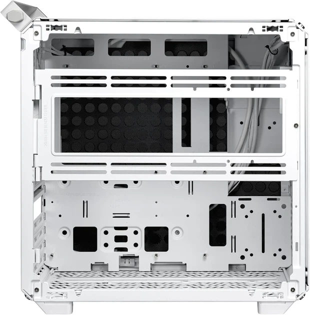 Корпус Cooler Master Qube 500 Flatpack / Без БП / EATX / USB Type-C / Стекло / Белый (101647104) - изображение 8