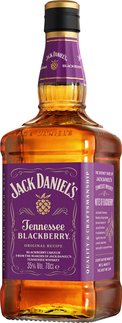 Ликер Jack Daniel's Tennessee Blackberry 0.7 л 35% (15099873133672) - Фото 2 Ликер Jack Daniel's Tennessee Blackberry 0.7 л 35% (15099873133672) - изображение 2