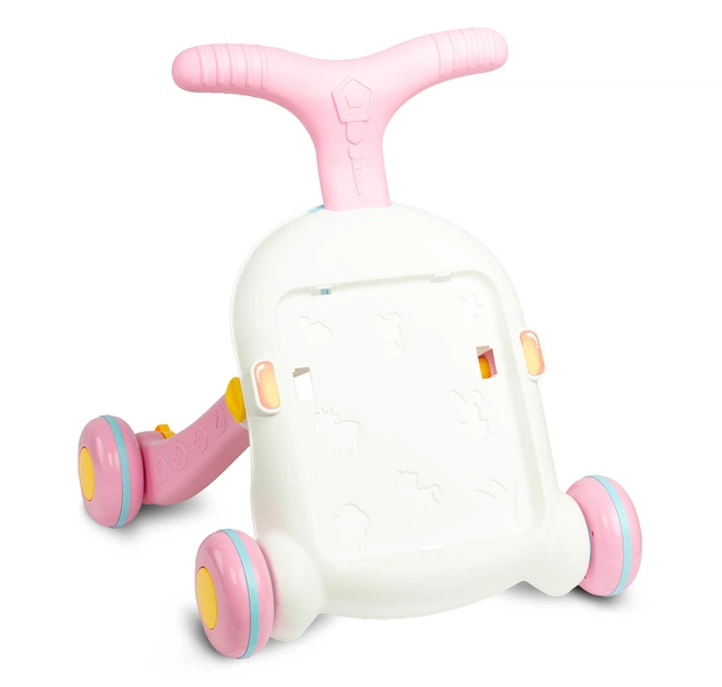 Pchacz-Stolik edukacyjny Toyz by Caretero 2 w 1 Spark Pink TOYZ-20950 (5908310395609) - Zdjęcie 3 Pchacz-Stolik edukacyjny Toyz by Caretero 2 w 1 Spark Pink TOYZ-20950 (5908310395609) - obraz 3