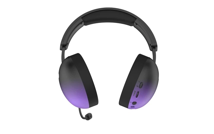 Bluetooth-гарнiтура Hator Hellyberry HH30 Pro Wireless Black/Violet (HH30_PRO_wireless_BV) - Фото 5 Bluetooth-гарнiтура Hator Hellyberry HH30 Pro Wireless Black/Violet (HH30_PRO_wireless_BV) - зображення 5