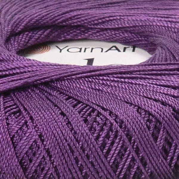 Пряжа мерсеризована YarnArt Violet 50г бавовна фіолетова №5550 (23505550) - Фото 2 Пряжа мерсеризована YarnArt Violet 50г бавовна фіолетова №5550 (23505550) - изображение 2