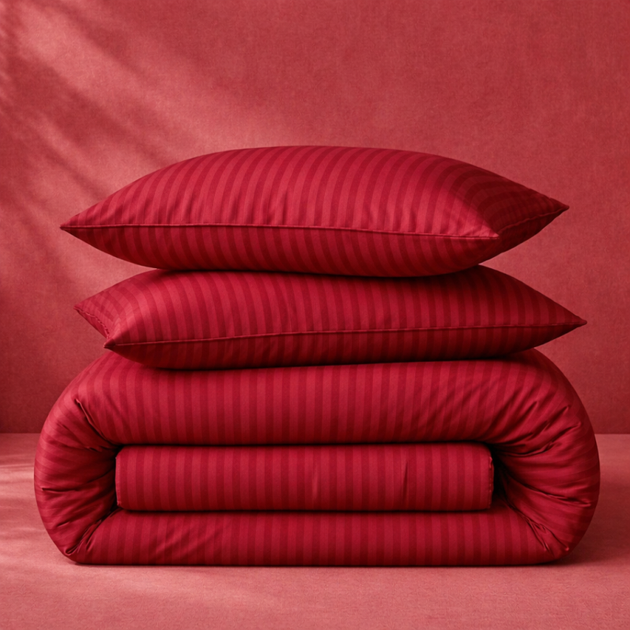 Підковдра MirSon Ranforce Elite 17-0608 Stripe Red 110 x 140 см (2200010365221) - Фото 5 Підковдра MirSon Ranforce Elite 17-0608 Stripe Red 110 x 140 см (2200010365221) - зображення 5