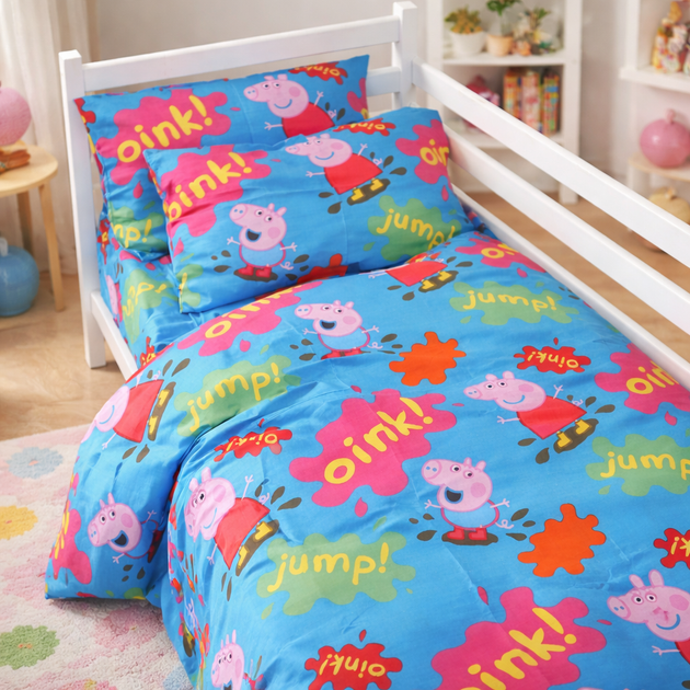 Комплект постельного белья MirSon Ranforce Elite 17-0507 Peppa 160 x 220 см (2200004698939) - изображение 4