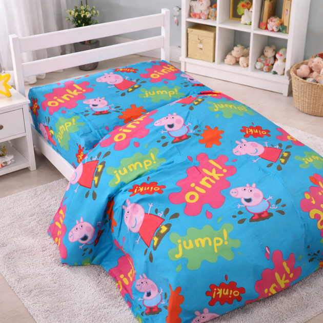 Комплект постельного белья MirSon Ranforce Elite 17-0507 Peppa 160 x 220 см (2200004698939) - изображение 5