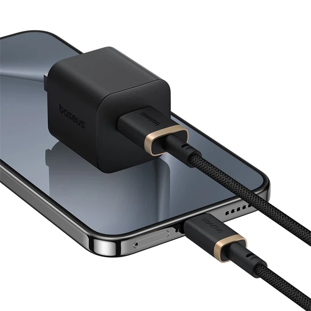 Кабель Baseus Dura Series Fast Charging Cable USB to Type-C 60W 1m Gold+Black - зображення 6
