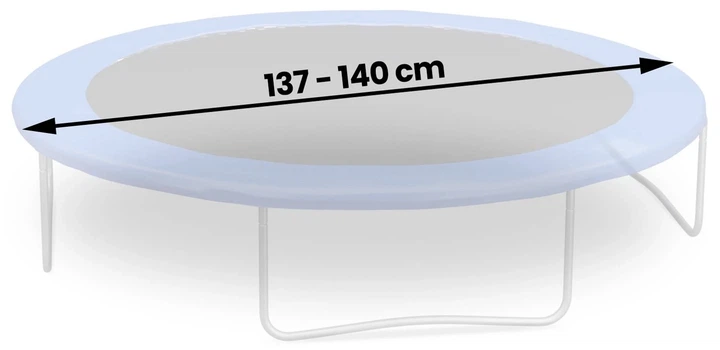 Mata do trampoliny Neo-Sport na 30 sprężyn 4.5 ft 140 cm (5908220479123) - Zdjęcie 4 Mata do trampoliny Neo-Sport na 30 sprężyn 4.5 ft 140 cm (5908220479123) - obraz 4