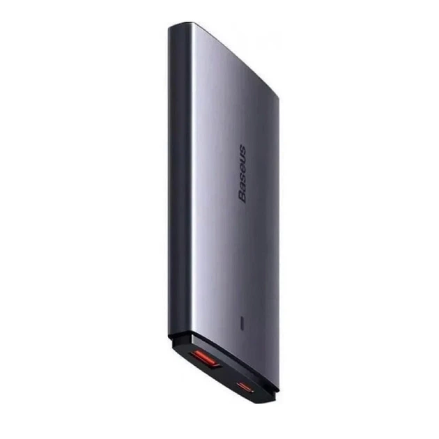 Мережевий зарядний пристрій з кабелем Baseus GaN5 Pro Ultra-Slim Fast Charger C+U 65W Gray((With Mini White Cable C to C 100W(20V/5A) 1m Black) - Фото 4 Мережевий зарядний пристрій з кабелем Baseus GaN5 Pro Ultra-Slim Fast Charger C+U 65W Gray((With Mini White Cable C to C 100W(20V/5A) 1m Black) - изображение 4