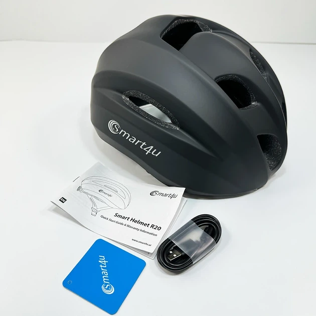 Захисний шолом Smart4u R20 (L) Black (58-62см), акустика, мікрофон - изображение 5