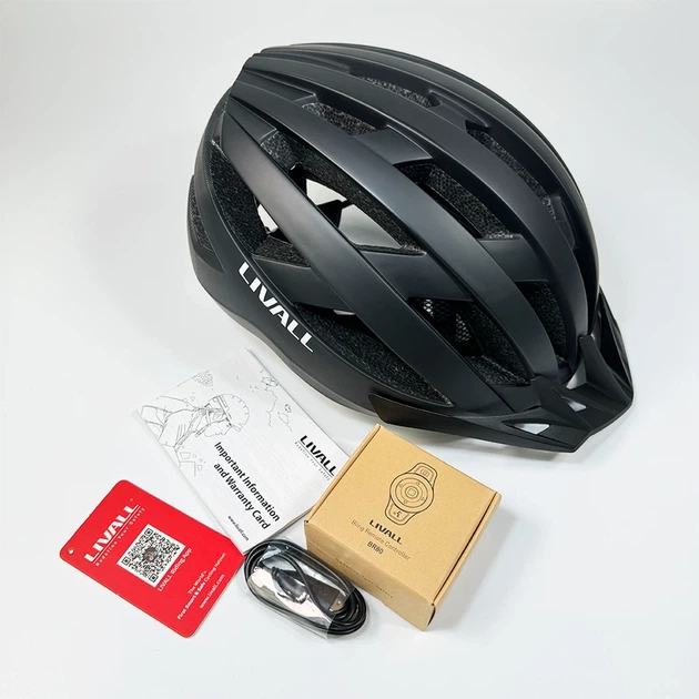 Захисний шолом Livall MT1 NEO (L) Black (58-62см), акустика, мікрофон, сигнали поворотів та стопів, додаток, пульт BR80, Bluetooth - изображение 7