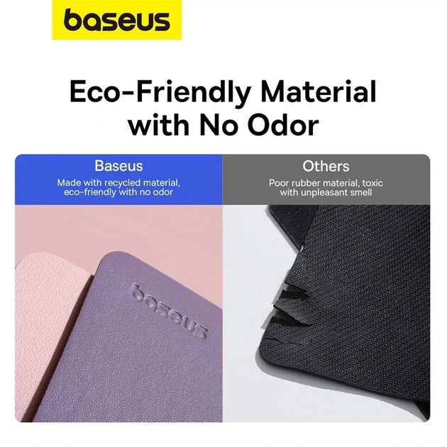 Килимок для миші Baseus Mouse Pad Nebula Purple - зображення 14