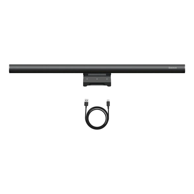 Лампа для монітора Baseus i-wok2 Series USB Asymmetric Light Source Screen Hanging Light (Youth) Black - зображення 5