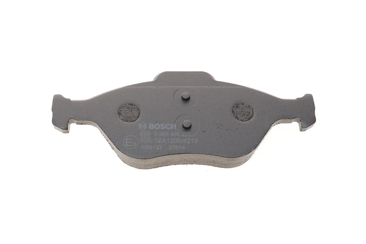 Гальмівна колодка перед. FORD Fiesta, Fusion 02- BOSCH 0986495220 Ford Fiesta, Fusion, KA, Focus; Mazda 2 DDY23328Z, MEYS6J2K021DD, YS612K021DA - Фото 4 Гальмівна колодка перед. FORD Fiesta, Fusion 02- BOSCH 0986495220 Ford Fiesta, Fusion, KA, Focus; Mazda 2 DDY23328Z, MEYS6J2K021DD, YS612K021DA - изображение 4