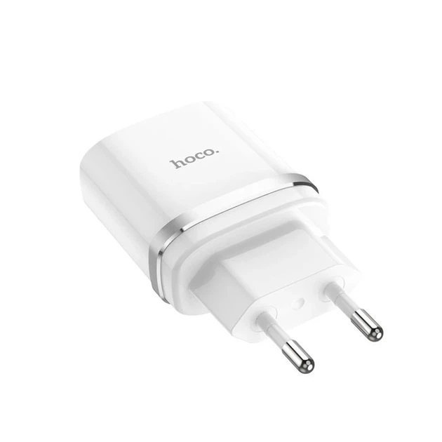 Мережевий зарядний пристрій HOCO C12Q Smart QC3.0 charger 18W White - зображення 4