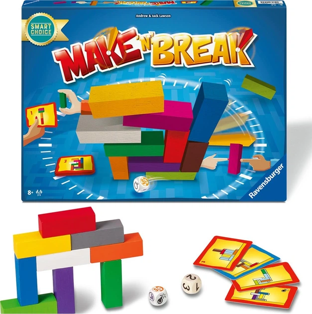 Настільна гра Ravensburger Make'n Break (4005556247158) - зображення 2