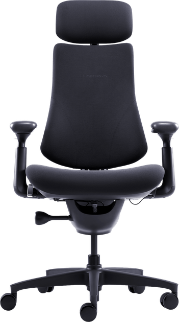 Эргономичное кресло LiberNovo Omni Midnight Black динамическая поддержка позвоночника - Фото 1 Эргономичное кресло LiberNovo Omni Midnight Black динамическая поддержка позвоночника - изображение 1