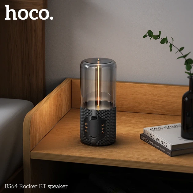 Портативна колонка HOCO BS64 Rocker BT speaker, 5W, Gray - изображение 4