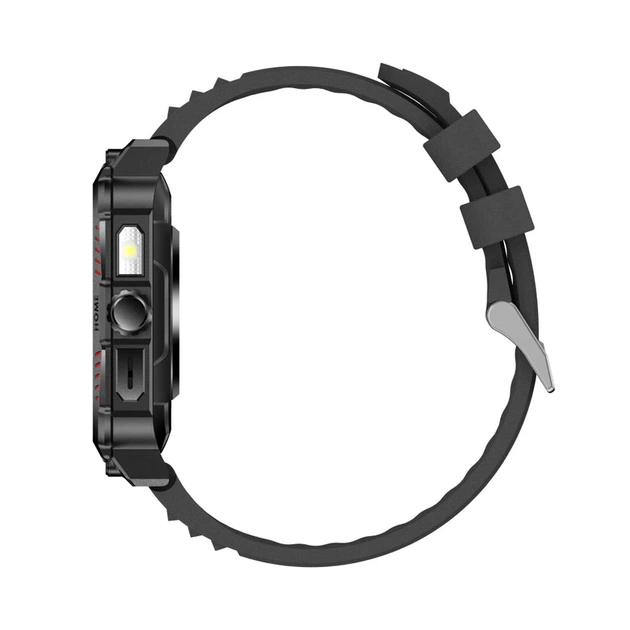 Смарт-годинник W&O X7 Plus 44mm. 300 mAh. IP67 Black - изображение 5