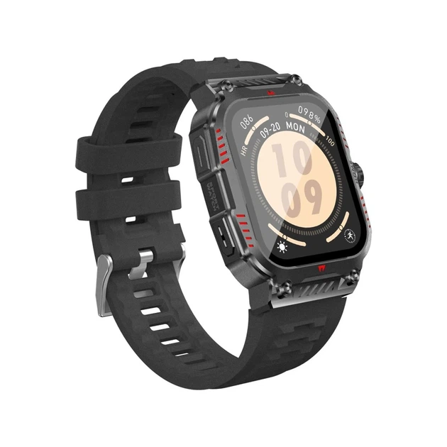Смарт-годинник W&O X7 Plus 44mm. 300 mAh. IP67 Black - изображение 9