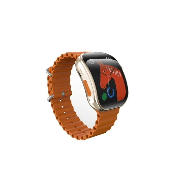 Смарт-годинник W&O X10 Ultra 3 49mm. 300 mAh. IP67 Gold - изображение 12