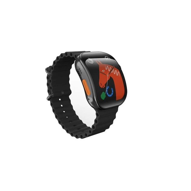 Смарт-годинник W&O X10 Ultra 3 49mm. 300 mAh. IP67 Black - изображение 10