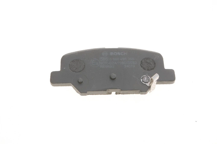 Гальмівні колодки BOSCH 0986495358 Mitsubishi Outlander, ASX; Mazda 6; Citroen C4 GHY92648ZD, GHY92648ZC, 4605B806 - Фото 2 Гальмівні колодки BOSCH 0986495358 Mitsubishi Outlander, ASX; Mazda 6; Citroen C4 GHY92648ZD, GHY92648ZC, 4605B806 - зображення 2