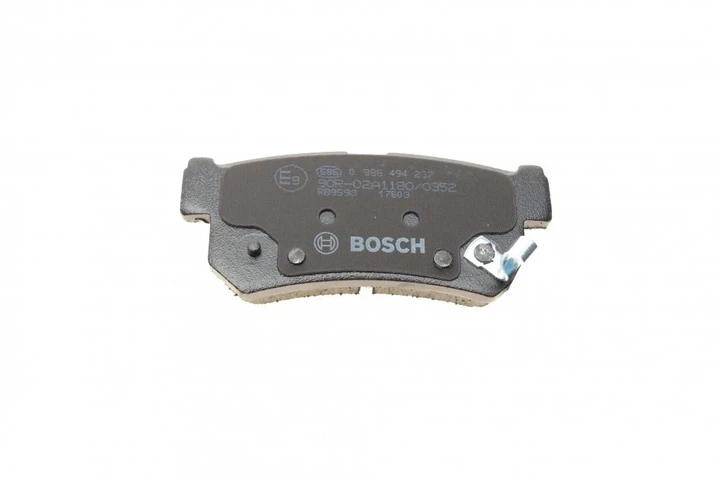 Гальмівні колодки BOSCH 0 986 494 237 SsangYong Rexton, Actyon, Korando, Kyron MPD13, 48413090A1, 48413090A01 - Фото 2 Гальмівні колодки BOSCH 0 986 494 237 SsangYong Rexton, Actyon, Korando, Kyron MPD13, 48413090A1, 48413090A01 - зображення 2