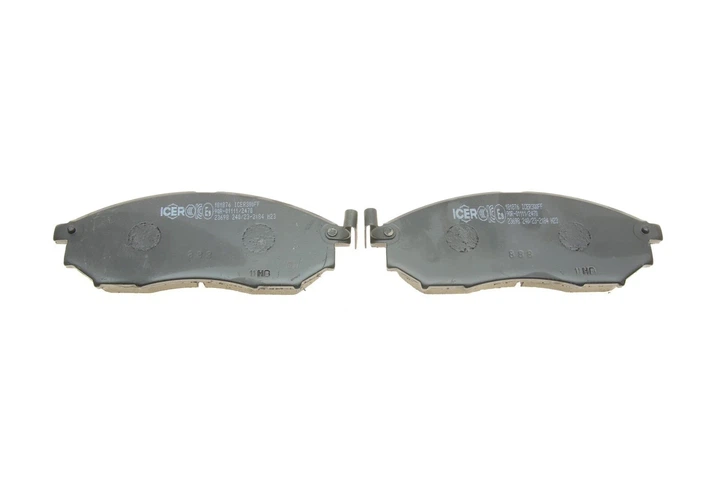 Колодки гальмові ICER 181876 Infiniti M, Q, QX, EX, G, FX; Renault Kaleos; Nissan Qashqai, Murano, Navara, Pathfinder 410600023R, 410600V790, 410603072R - зображення 3