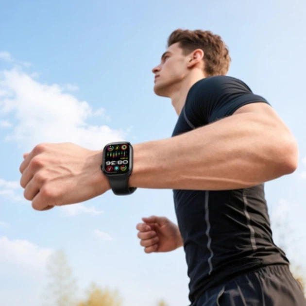 Смарт-годинник BOROFONE BD14 Plus 51mm. 200 mAh. IP54 Black Smart watch(call version) Black - изображение 5