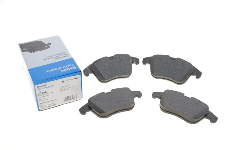 Колодки гальмові Delphi LP1967 Ford Mondeo, S-Max, Galaxy; Volvo V70, S80, S60, V60, XC70; Land Rover Freelander, Range Rover, Discovery 1436498, 1437761, 1379971 - зображення 4