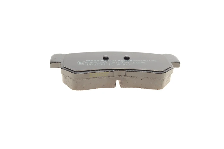 Комплект гальмівних колодок Metelli 2203650 Hyundai Sonata, Getz, Trajet, Tucson, Santa Fe, Elantra; KIA Magentis, Sportage 583021FA50, 583023AA00, 583023CA20 - изображение 8