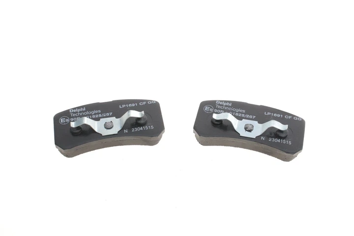 Колодки гальмівні Delphi LP1691 Chrysler SEBRING; Mitsubishi ASX, Lancer, Pajero, Outlander, Grandis; Jeep Compass (MK49), Patriot; Citroen C4; Dodge Caliber, Avenger 4605A487, MZ690574, 425390 - зображення 2