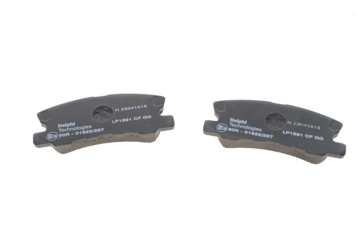 Колодки гальмівні Delphi LP1691 Chrysler SEBRING; Mitsubishi ASX, Lancer, Pajero, Outlander, Grandis; Jeep Compass (MK49), Patriot; Citroen C4; Dodge Caliber, Avenger 4605A487, MZ690574, 425390 - зображення 3