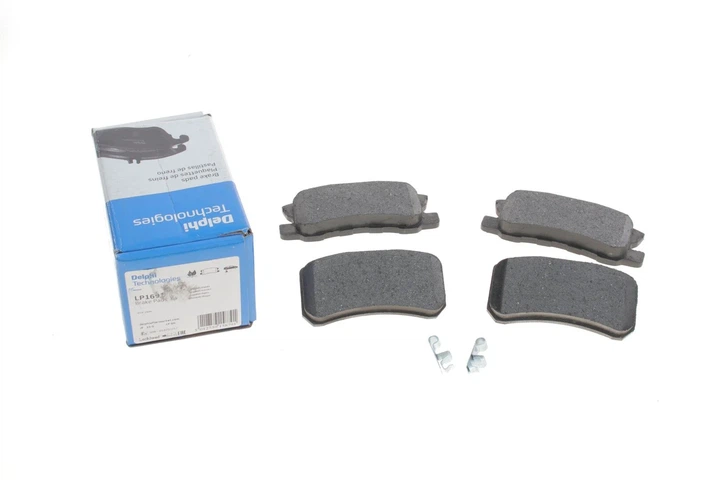 Колодки гальмівні Delphi LP1691 Chrysler SEBRING; Mitsubishi ASX, Lancer, Pajero, Outlander, Grandis; Jeep Compass (MK49), Patriot; Citroen C4; Dodge Caliber, Avenger 4605A487, MZ690574, 425390 - зображення 4