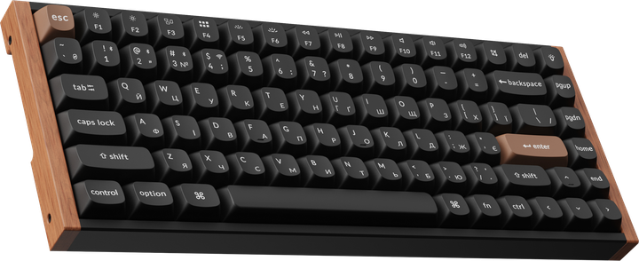 Клавиатура беспроводная Keychron K2 HE Magnetic Switch Black RGB (K2H-F1-UA) - Фото 3 Клавиатура беспроводная Keychron K2 HE Magnetic Switch Black RGB (K2H-F1-UA) - изображение 3
