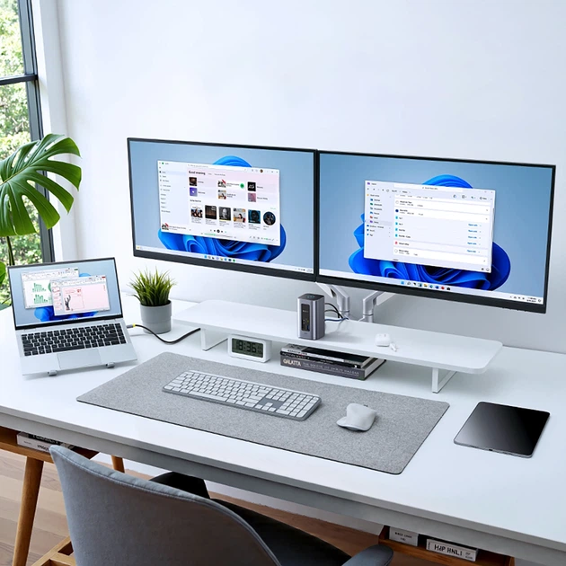 Док-станция Baseus NU1 Air Spacemate hub 12в1 USB-C - 2xHDMI 4K@60Hz 2xUSB-C 10Gb/s 2xUSB-A 5Gb/s 2xUSB-A (480Mb/s) RJ45 SD/microSD 3.0 USB-C (PD) (69 - изображение 10
