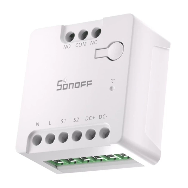 Перемикач WiFi SONOFF MINI-D Matter (AC/DC 12-48V, безпотенціальний контакт) (MINI-D) - зображення 2