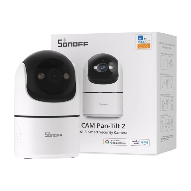 Умная WiFi камера Sonoff CAM-PT2 2MP (CAM-PT2) - изображение 4